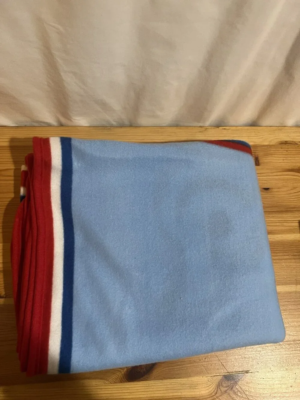 Texas Rangers Choctaw Casino Lightweight Fleece Blanket Used Good Condition $20